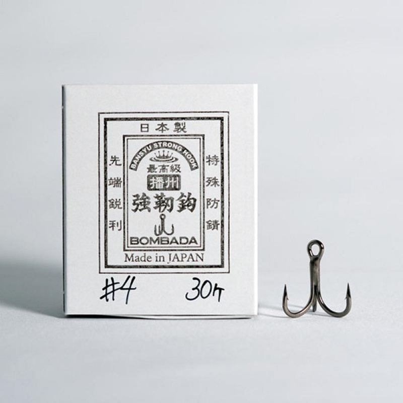 Bombada Agua Triple Hook Banshu Strong Hook No. 4