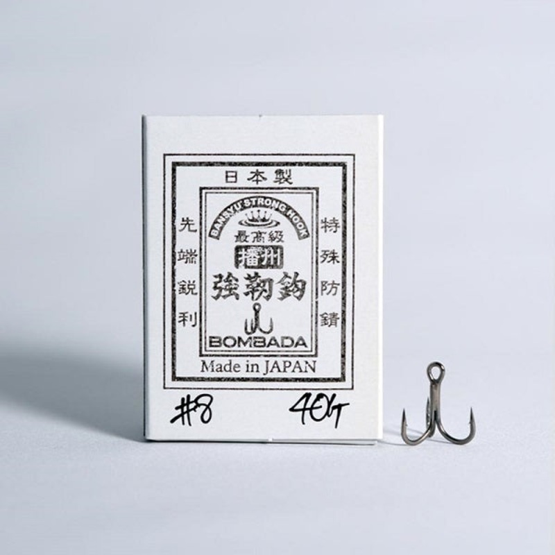 Bombada Agua Triple Hook Banshu Strong Hook No. 8