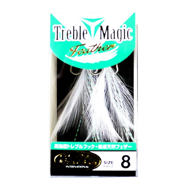EVERGREEN Treble Magic Feather #8 White