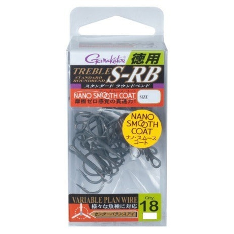 Gamakatsu Rose Value Pack Treble S-RB (Nano Smooth Coat) #12