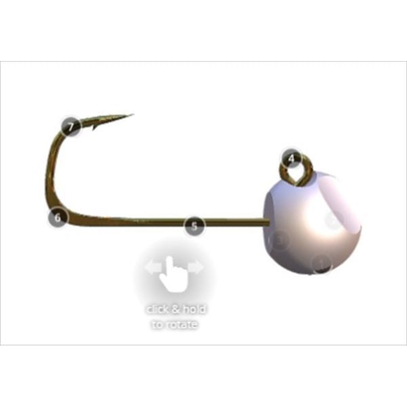 Progress Jig Head Bug Bullet Search 3.0g