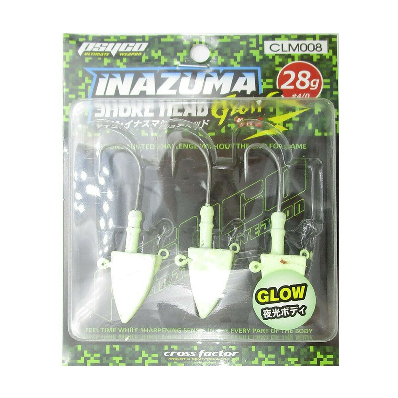 Cross Factor Psycho Inazuma Shore Head Glow CLM008 28g