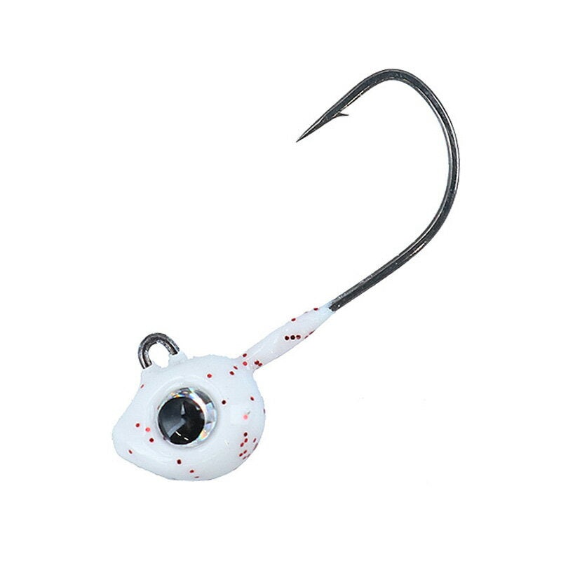 DAIWA Gekka Bijin SW Light Jig Head SS 1.5g #6 Red Glow