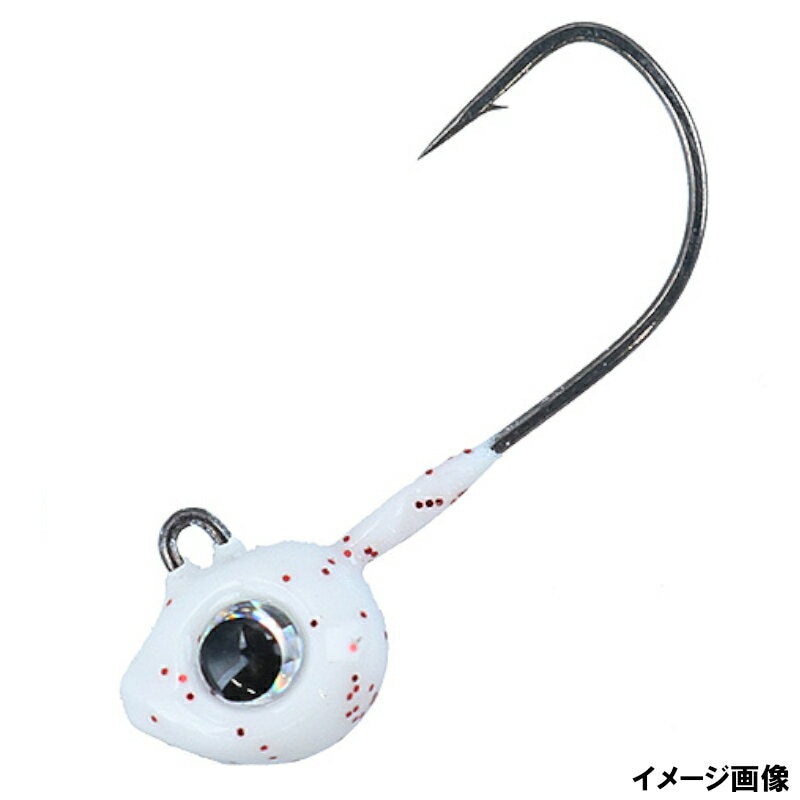 DAIWA Gekka Bijin SW Light Jig Head SS 2.0g #6 Red Glow