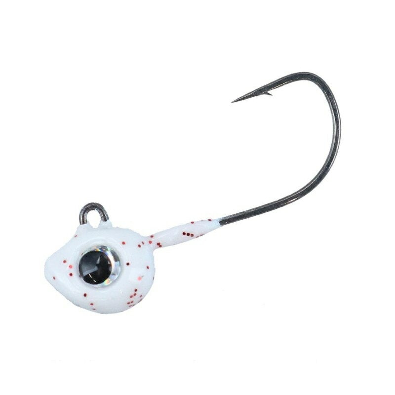 DAIWA Gekka Bijin SW Light Jig Head SS 3.0g #4 Red Glow