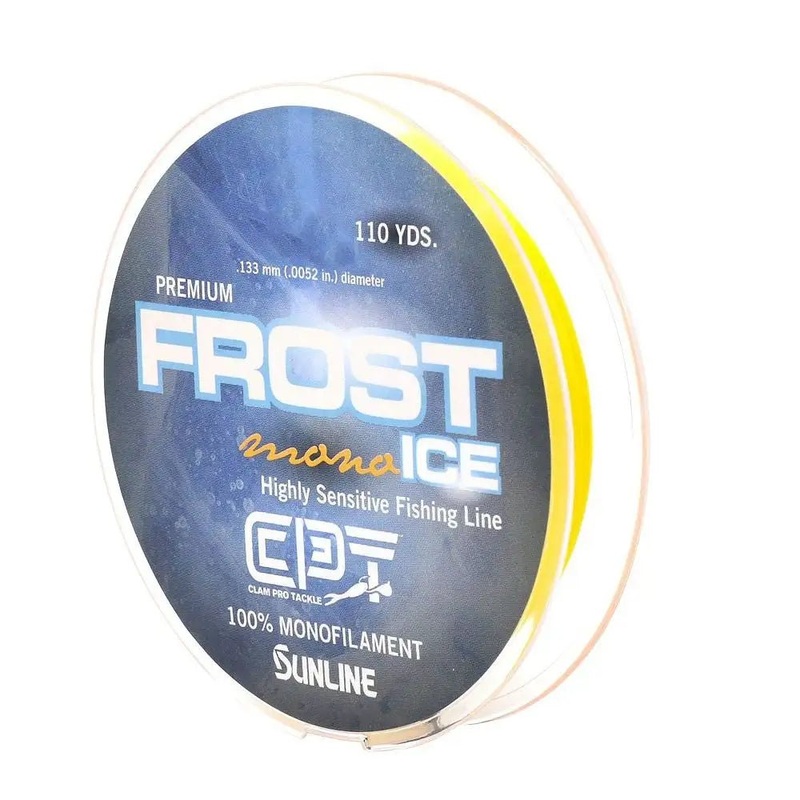 Clam CPT Frost Monofilament 7lb 110 Yard Gold