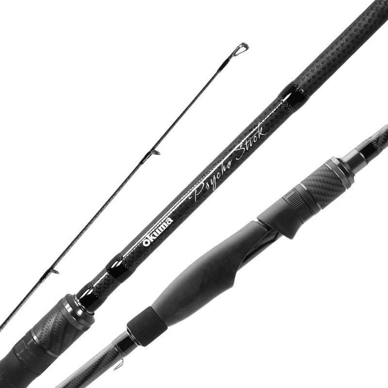 Okuma PSY-S-721M Psycho Stick Spinning Rod 7'2" Medium 1 Pc