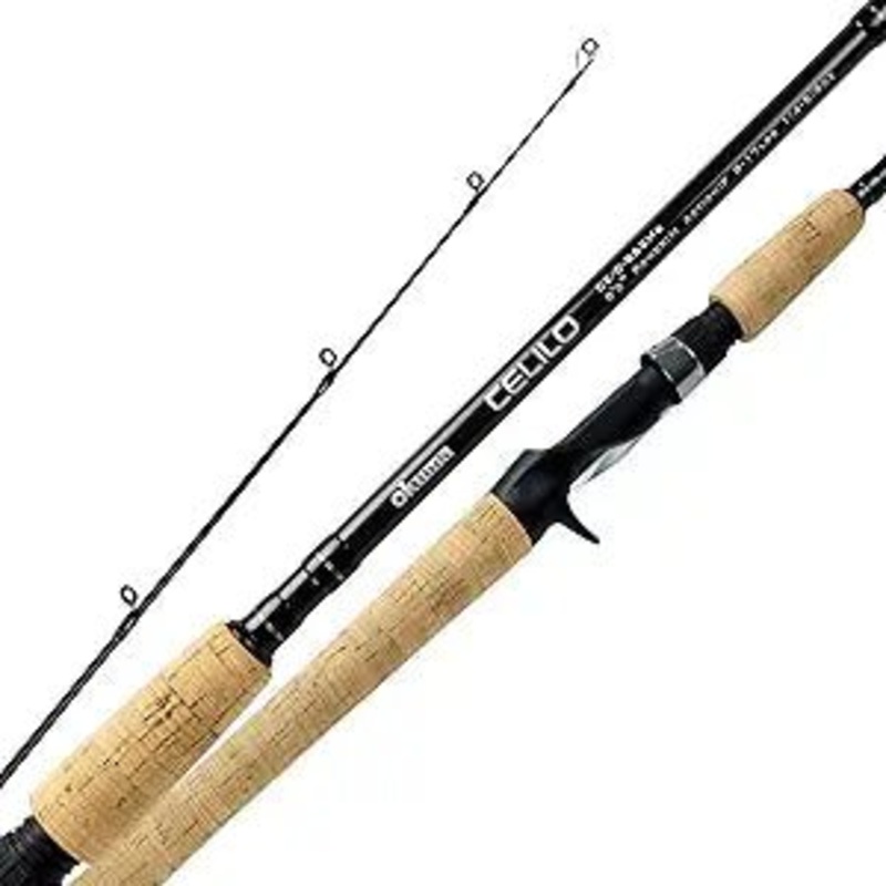 Okuma CE-C-962MLb Celilo "B" Salmon Steelhead Halibut Casting Rod 9'6 2pc. ML