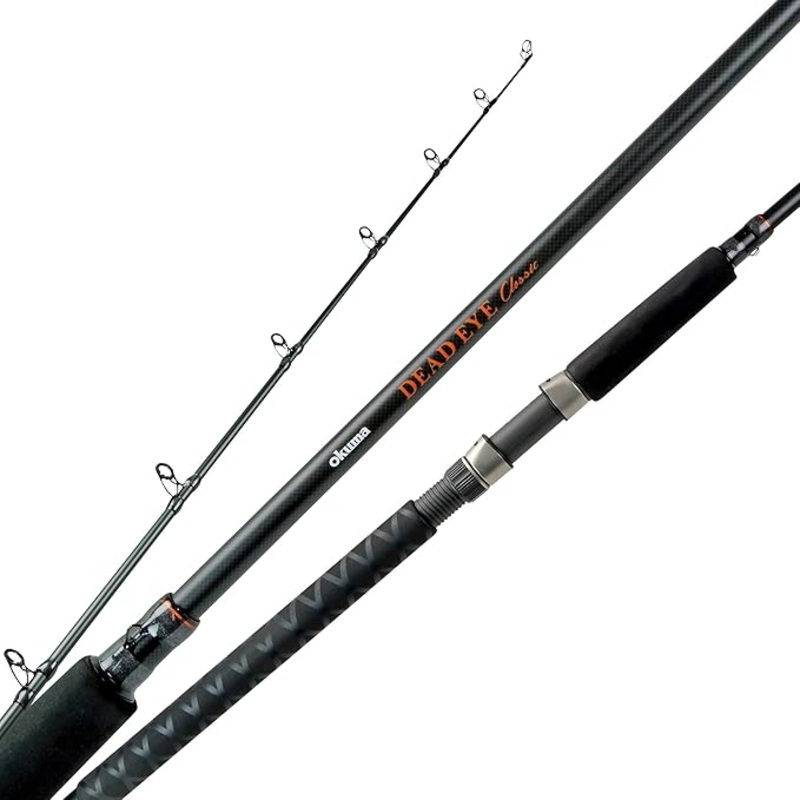 Okuma DEC-LC-501Ma Dead Eye Classic "A" Trolling/Jigging Walleye Rod 5' 1-Pc Med