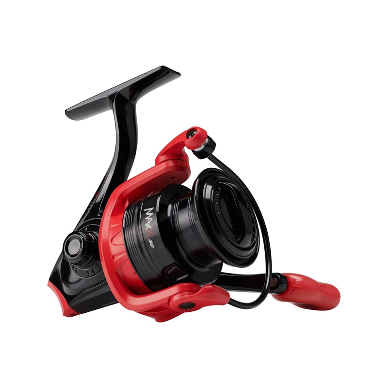 Abu Garcia MAXX SP Spinning Reel Size 10 5.2:1 Red Black
