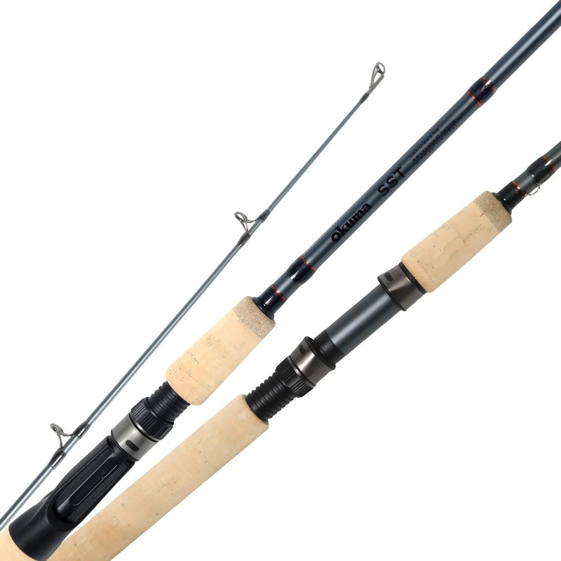 Okuma SST-S-962MLa SST "a" Series 9'6" Medium Light Spinning Rod 2pc