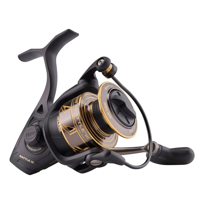 Penn BTLIII3000 Battle III Spinning Reel Sz 3000 6.2:1 Ratio