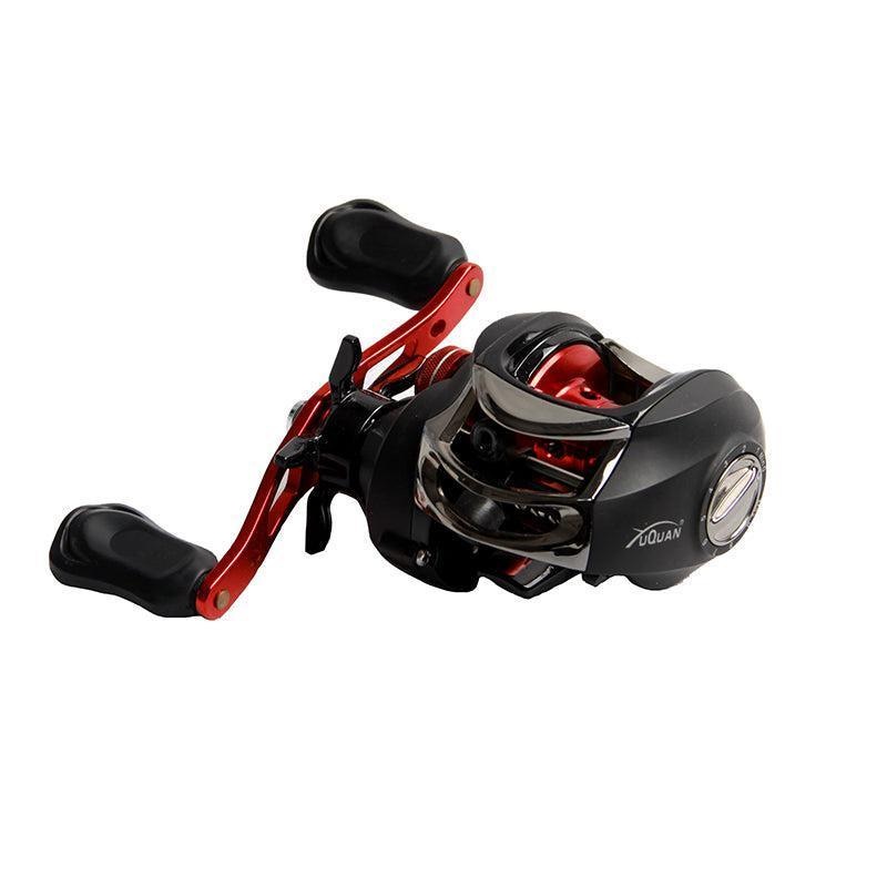 AC200 Bait Casting Reel 6:3:1 Left Hand Red Black