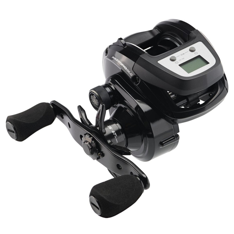 Abu Garcia MAX-LP-DLC-50 MAX Toro Digital Line Counter Baitcasting Reel 5.3:1 Ratio Right Handed