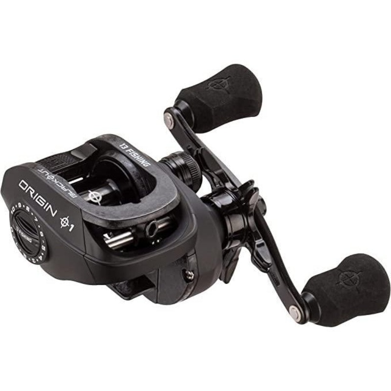 13 Fishing OBO1-7.3 Origin O1 Blackout Baitcast Reel Left Hand 7.3:1