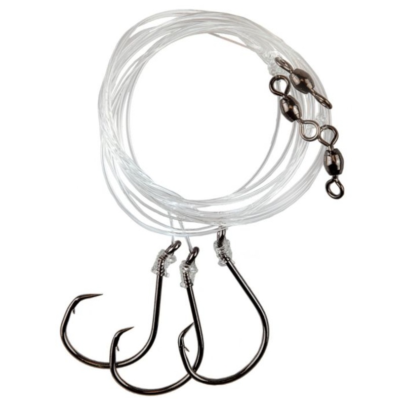 Eagle Claw Striped Bass Octopus Rig 42" Qty 3