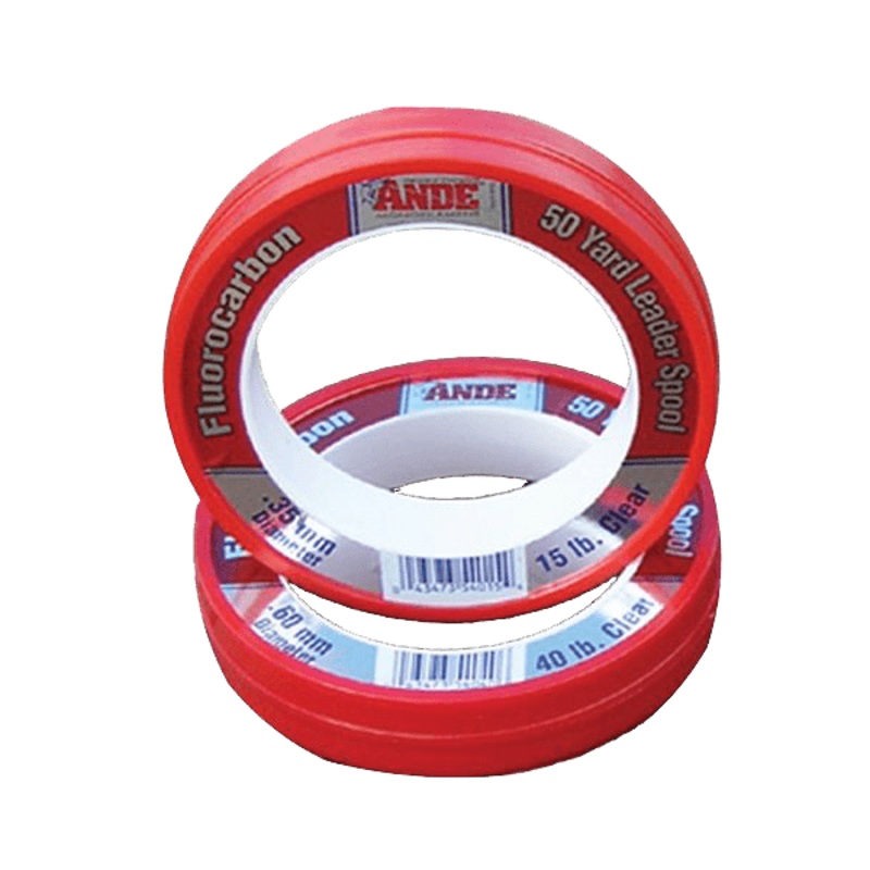 Ande Monofilament 50 Yard leader Spool 12 Lb Clear