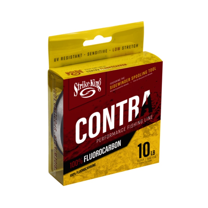 Strike King Contra Performance Fluorocarbon 200 Yds Clear