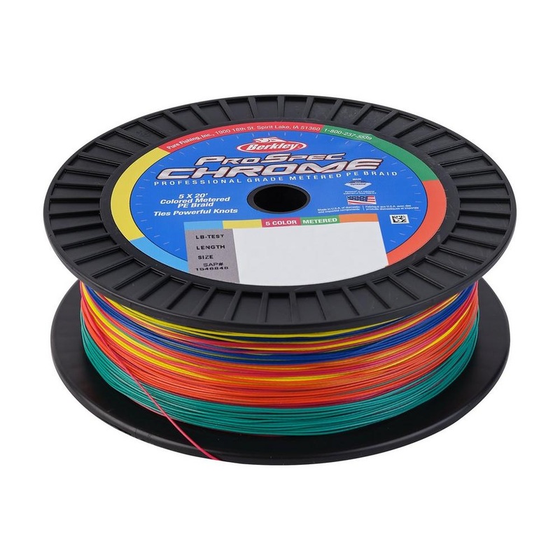 Berkley PSCMBEP20-MT ProSpec Chrome Metered Braid 20 lb. 500 yds