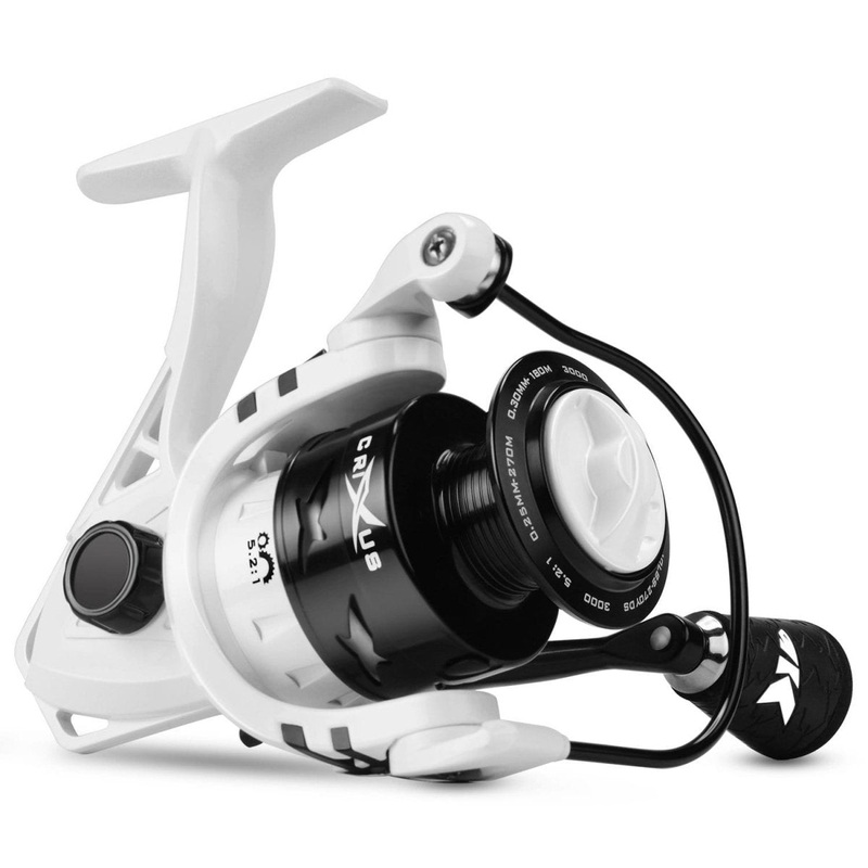 Kastking KRLSPNCX-S30WH Crixus 3000 Spinning Reel 5.2:1 (Bulk)