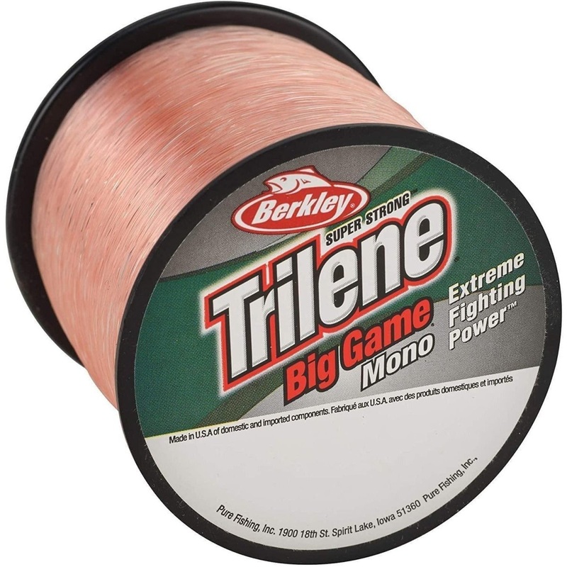Berkley Berkley Trilene Big Game Mono 8lb 1700yd Quarter Spool Pink Coral