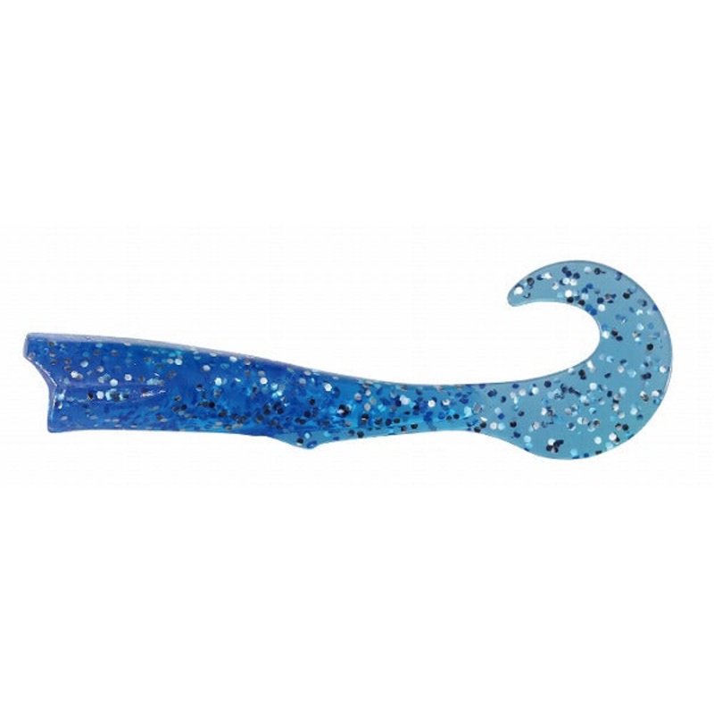 DUO Worm Beach Walker Django Grub 3 inch Blue Bait S026