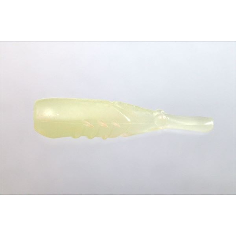 Issei Issey Worm Large Winged Shrimp Set Hairtail 24g #2/0+2.5inch #012 Glow