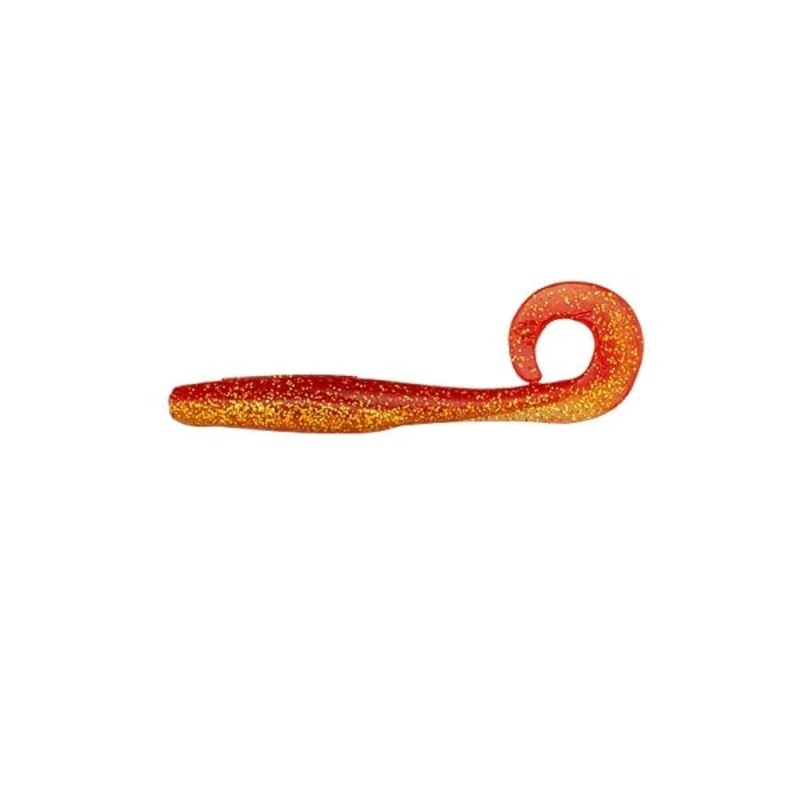 JACKALL Worm Sable Sensitive Curly 4.0 inch Akakin
