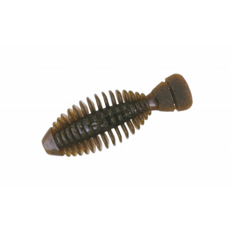 Bottoms Up Worm Gimme 3.5 inch Green Pumpkin Pepper -