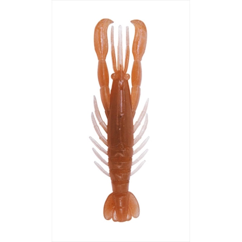Bottom Up Worm Hurry Shrimp 3.0 inch Solid Cinnamon