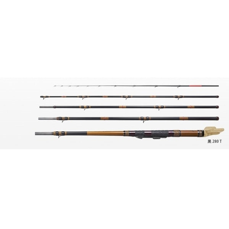 Kurodai Kobo Fishing Rod Kurodai Master THE Hechi LIMITED Short Joint Black 280T