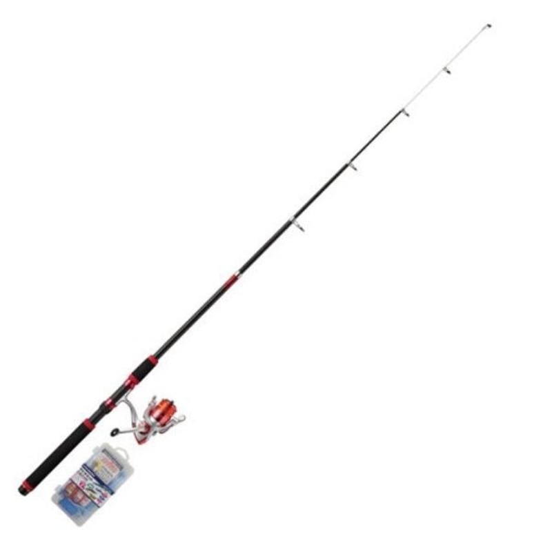 Promarine Rock Fishing Set PG Exciting Sabiki Fishing Set SP 240 (EL2000R) (Spinning/5 Pieces)